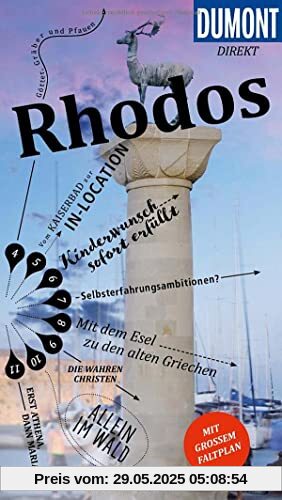DuMont direkt Reiseführer Rhodos: Mit großem Faltplan DuMont direkt Reiseführer Rhodos: Mit großem Faltplan