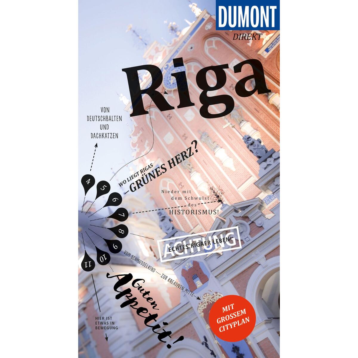 DuMont direkt Reiseführer Riga von Dumont Reise Vlg GmbH + C