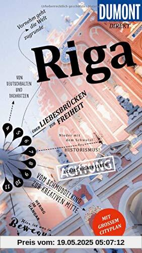 DuMont direkt Reiseführer Riga: Mit großem Cityplan
