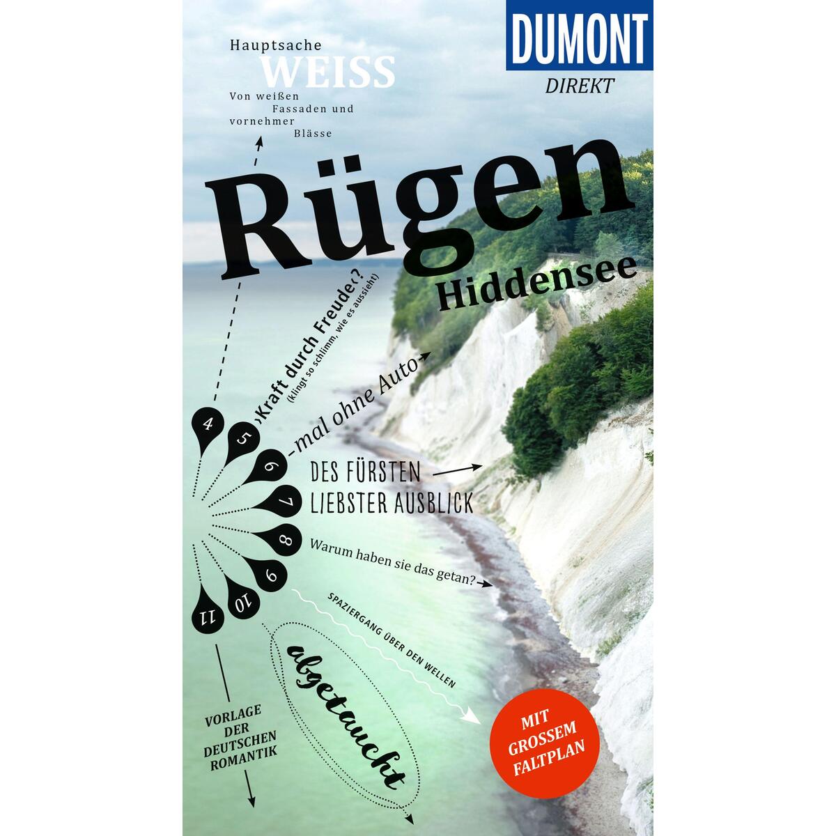 DuMont direkt Reiseführer Rügen, Hiddensee von Dumont Reise Vlg GmbH + C