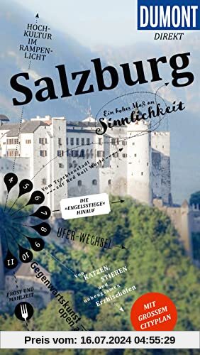 DuMont direkt Reiseführer Salzburg: Mit großem Cityplan