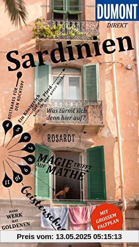 DuMont direkt Reiseführer Sardinien: Mit großem Faltplan