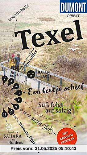 DuMont direkt Reiseführer Texel: Mit großem Faltplan
