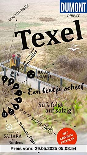 DuMont direkt Reiseführer Texel: Mit großem Faltplan