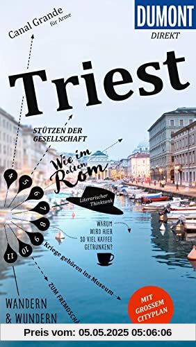 DuMont direkt Reiseführer Triest: Mit großem Cityplan
