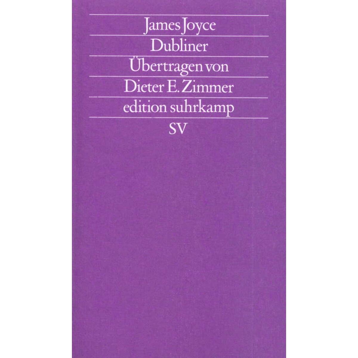 Dubliner Dubliner von Suhrkamp Verlag