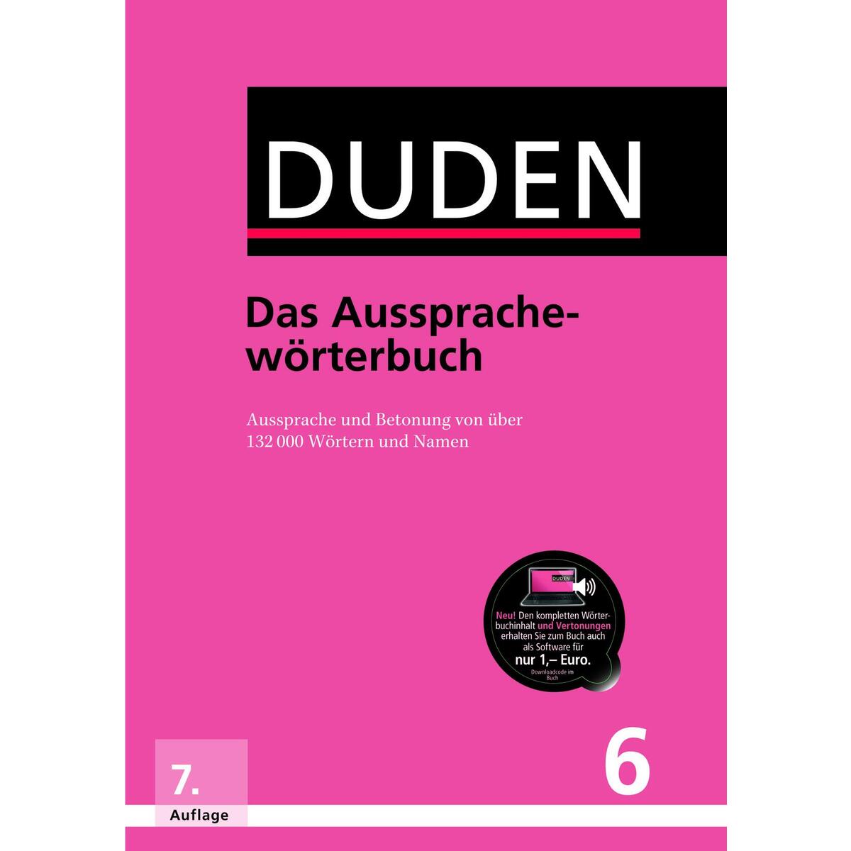 Duden 06 Das Aussprachewörterbuch Duden 06 Das Aussprachewörterbuch von Bibliograph. Instit. GmbH