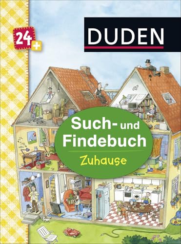 Duden 24+: Such- und Findebuch: Zuhause: kleines Wimmelbuch von FISCHER Duden