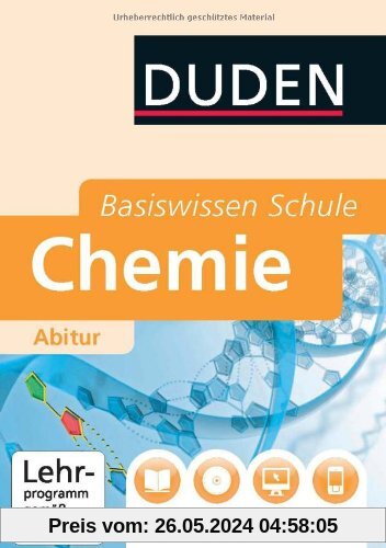 Duden Basiswissen Schule: Chemie Abitur