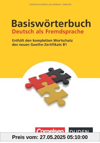 Duden - Basiswörterbuch Deutsch als Fremdsprache