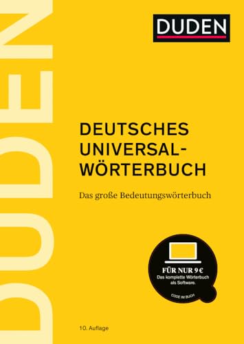 Duden – Deutsches Universalwörterbuch: Das große Bedeutungswörterbuch von Duden