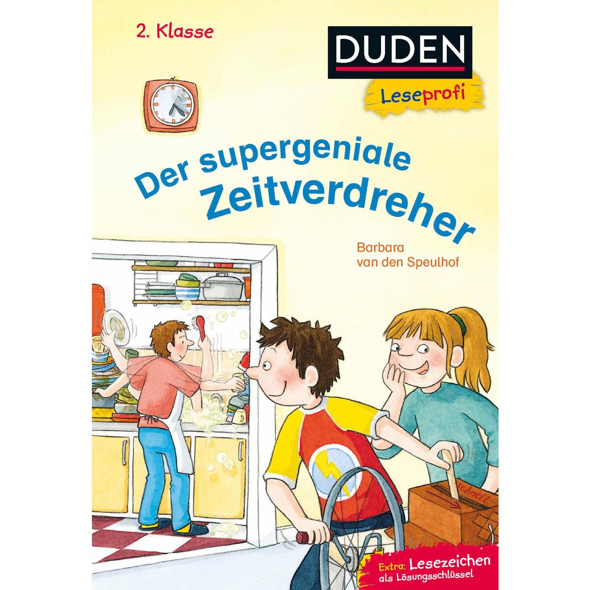 Duden Leseprofi - Der supergeniale Zeitverdreher, 2. Klasse Duden Leseprofi - Der supergeniale Zeitverdreher, 2. Klasse von FISCHER Sauerländer Duden