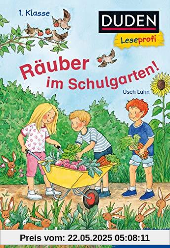 Duden Leseprofi – Räuber im Schulgarten, 1. Klasse (DUDEN Leseprofi 1. Klasse)