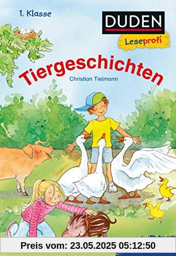 Duden Leseprofi – Tiergeschichten, 1. Klasse (DUDEN Leseprofi 1. Klasse)
