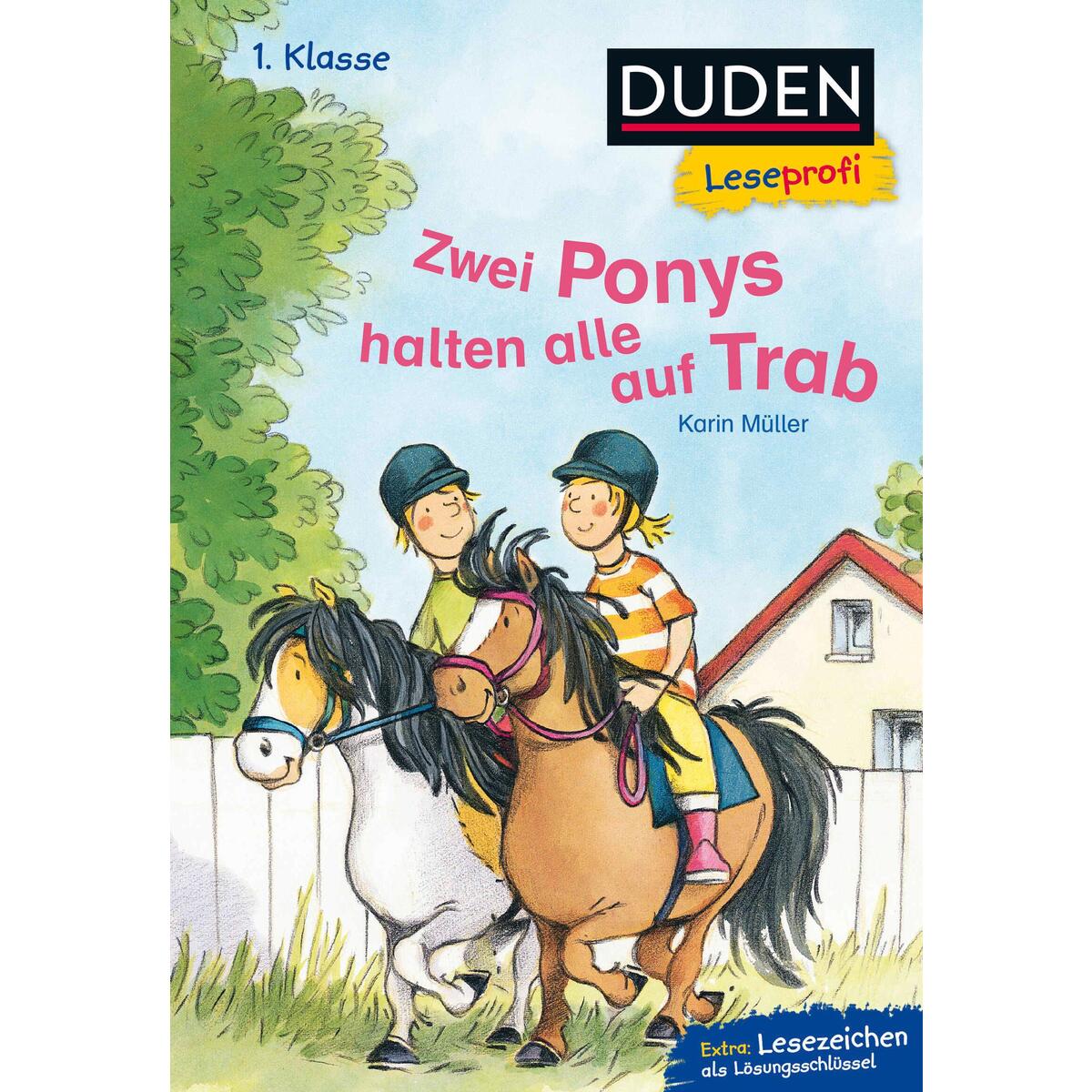 Duden Leseprofi - Zwei Ponys halten alle auf Trab, 1. Klasse von FISCHER Sauerländer Duden
