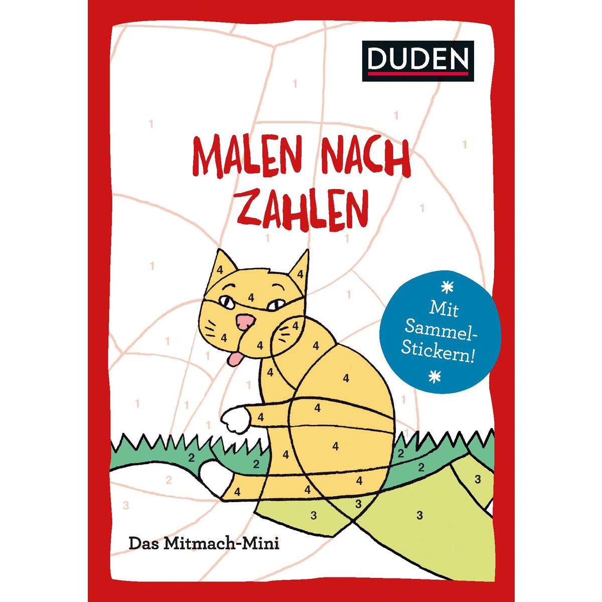Duden Minis (Band 28) - Malen nach Zahlen / VE3 von Bibliograph. Instit. GmbH