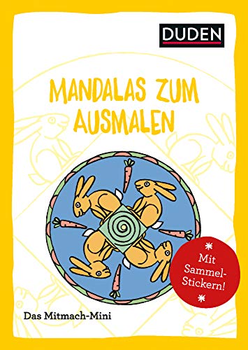 Duden Minis (Band 29) – Mandalas zum Ausmalen / EB: Das Mitmach-Mini. Mit Sammel-Stickern!