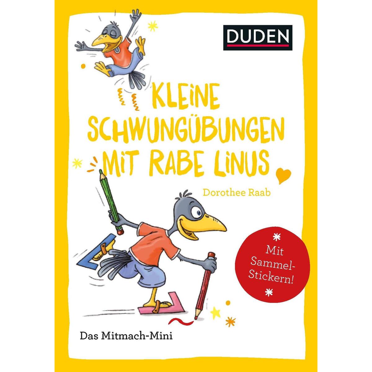 Duden Minis (Band 33) - Kleine Schwungübungen mit Rabe Linus / VE 3 von Bibliograph. Instit. GmbH