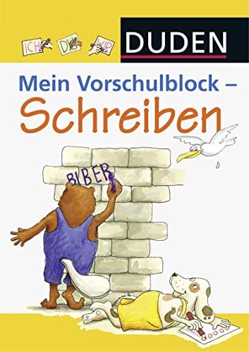 Duden: Mein Vorschulblock - Schreiben: Erste Buchstaben und Schreibübungen