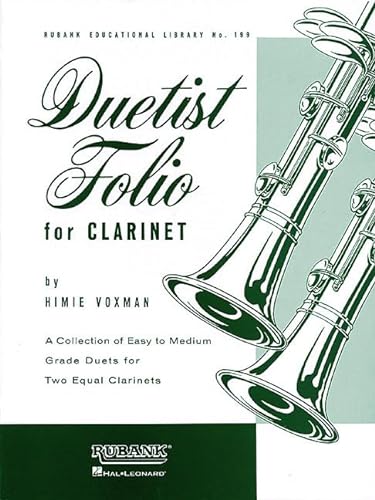 Duetist Folio for Clarinet: Easy to Medium von Rubank Publications
