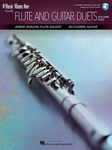 Duets for Flute & Guitar - Vol. 2: Music Minus One Flute Deluxe 3-CD Set: Music Minus One Flute Book/Online Audio Duets for Flute & Guitar - Vol. 2: Music Minus One Flute Deluxe 3-CD Set: Music Minus One Flute Book/Online Audio