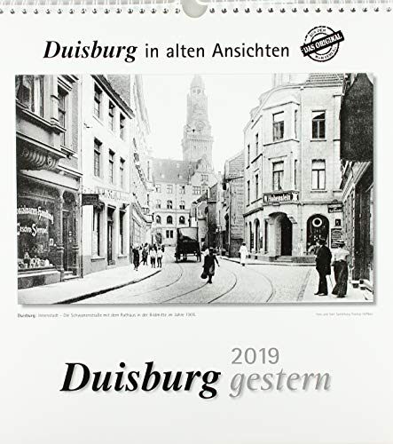 Duisburg gestern 2019: Duisburg in alten Ansichten von m + m Verlag