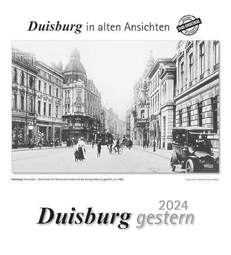Duisburg gestern 2024: Duisburg in alten Ansichten von m + m Verlag