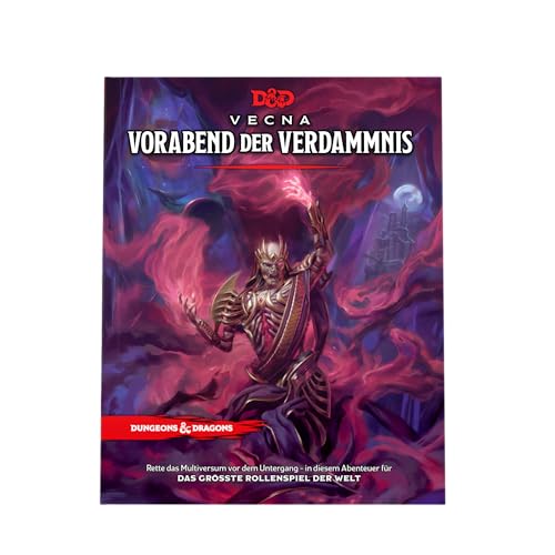 Dungeons & Dragons – Vecna Vorabend der Verdammnis | D&D-Kampagne für die Stufen 10-20 | RPG-Abenteuerbuch (Deutsche Version) von Dungeons & Dragons