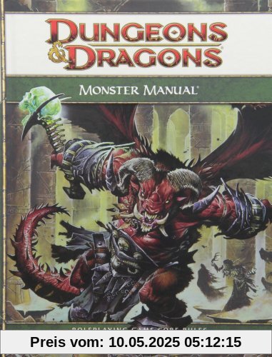 Dungeons & Dragons: Monster Manual, 4th Edition (Hardcov