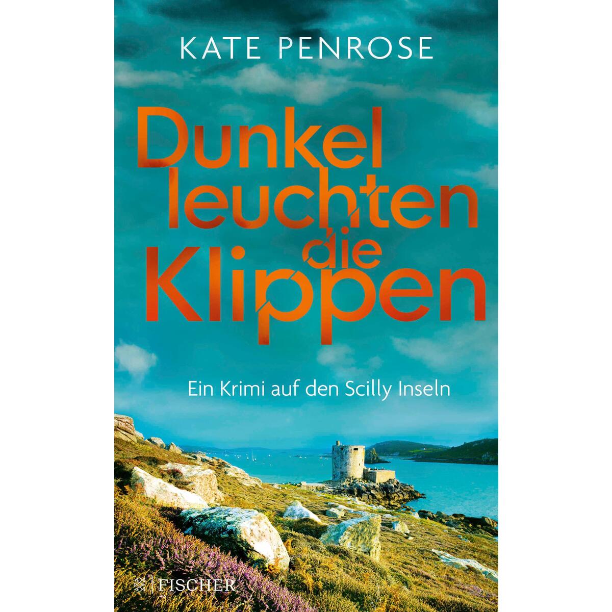 Dunkel leuchten die Klippen von Fischer