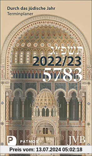 Durch das jüdische Jahr 5783 – 2022/23: Terminplaner