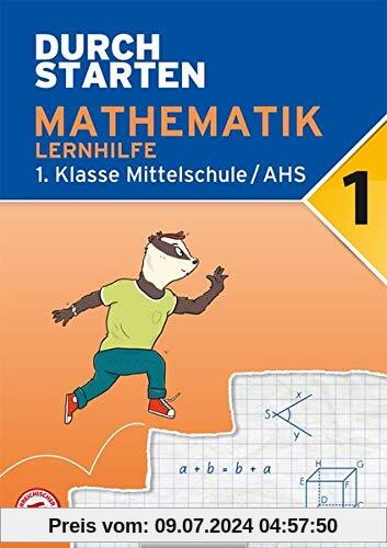 Durchstarten - AHS Mathematik: 1. Klasse - Lernhilfe: Übungsbuch mit Lösungen