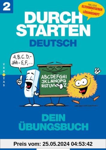 Durchstarten Deutsch. 2. Dein Übungsbuch: Deutsch für die 2. Schulstufe