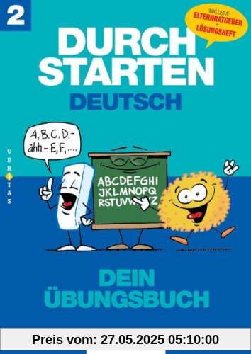 Durchstarten Deutsch. 2. Dein Übungsbuch: Deutsch für die 2. Schulstufe