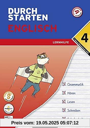 Durchstarten - Englisch Mittelschule/AHS - 4. Klasse: Lernhilfe - Übungsbuch mit Lösungen und Audio-CD - App-Inhalte für mobiles Üben Durchstarten - Englisch Mittelschule/AHS - 4. Klasse: Lernhilfe - Übungsbuch mit Lösungen und Audio-CD - App-Inhalte für mobiles Üben