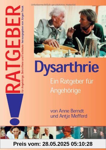 Dysarthrie: Ein Ratgeber für Angehörige