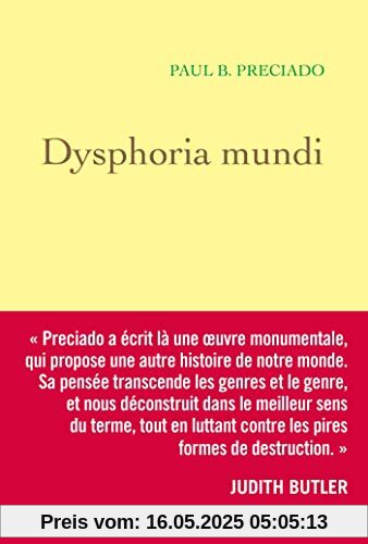 Dysphoria Mundi: La révolution qui vient