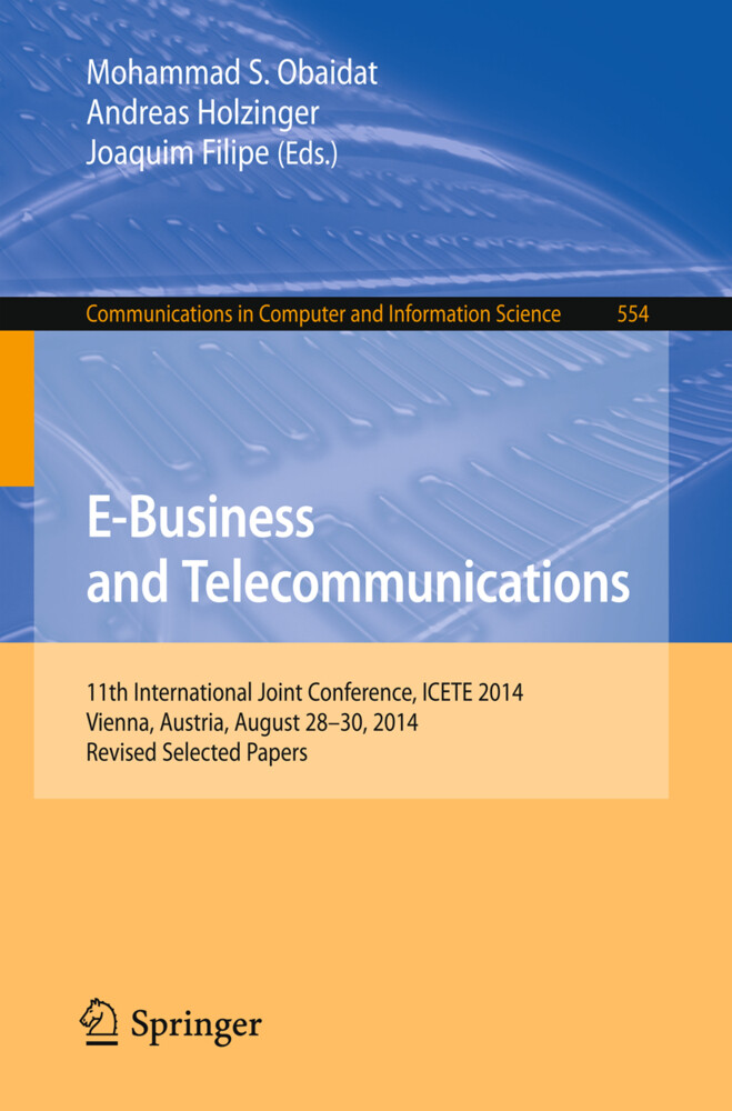 E-Business and Telecommunications von Springer International Publishing