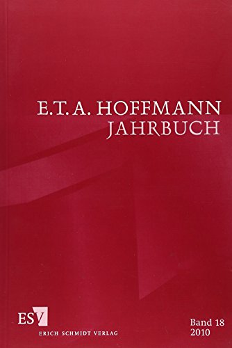 E.T.A. Hoffmann-Jahrbuch 2010 von Schmidt, Erich