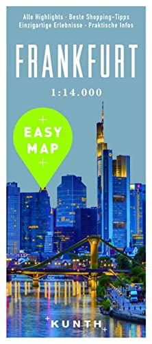 KUNTH EASY MAP Frankfurt 1:14.000