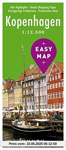 EASY MAP Kopenhagen: 1:12.500 (KUNTH EASY MAP)