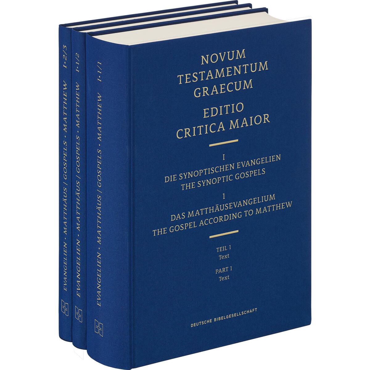 ECM I.1 Matthäusevangelium. Gesamtband ECM I.1 Matthäusevangelium. Gesamtband von Deutsche Bibelges.