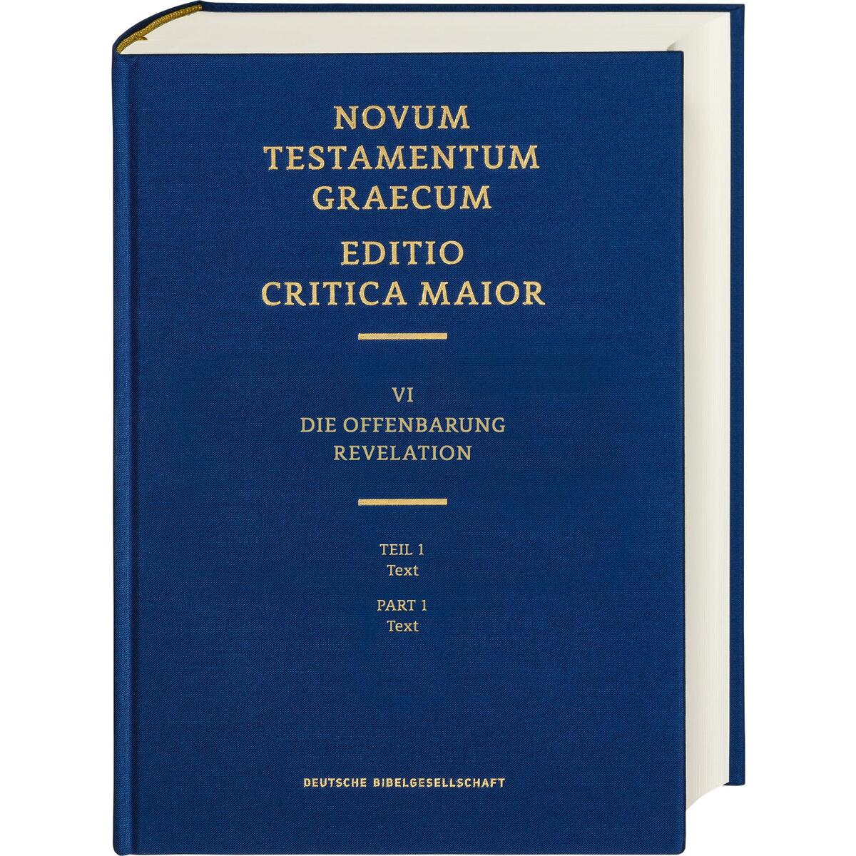ECM VI/1. Offenbarung. Text von Deutsche Bibelges.