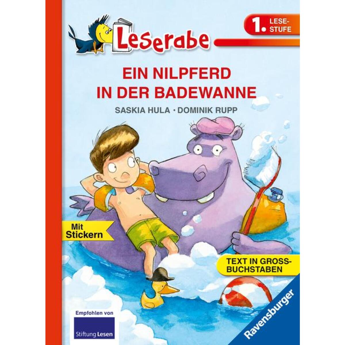 EIN NILPFERD IN DER BADEWANNE - Leserabe 1. Klasse - Erstlesebuch für Kinder ab ... EIN NILPFERD IN DER BADEWANNE - Leserabe 1. Klasse - Erstlesebuch für Kinder ab ... von Ravensburger Verlag