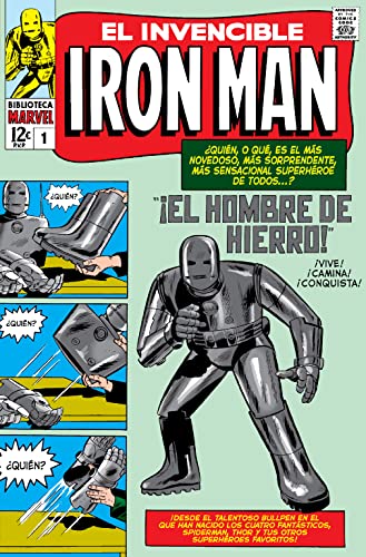 Biblioteca marvel el invencible iron man 1. 1963: tales of suspense 39-47 usa