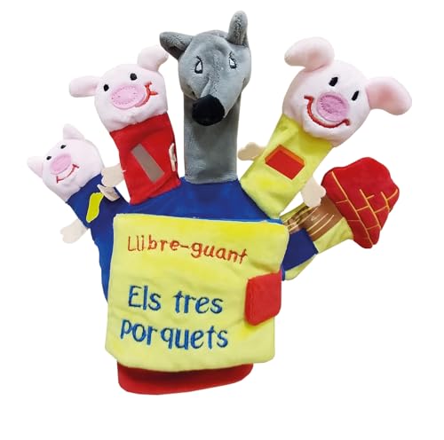 ELS 3 PORQUETS I EL LLOP (LLIBRE GUANT) (LLIBRES PER NADONS) von edebé