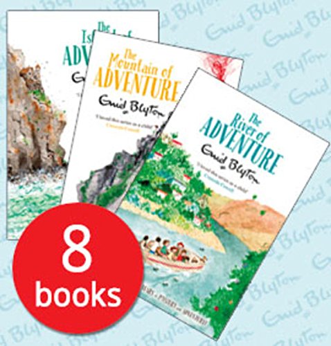 ENID BLYTON ADVENTURE SERIES(SET OF 8 BOOKS), NULL [Paperback] ENID BLYTON