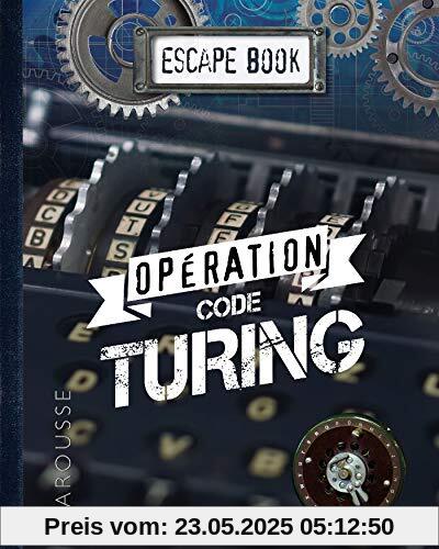 ESCAPE BOOK Opération code de TURING (Escape game)