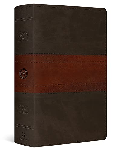 ESV Large Print Personal Size Bible (Trutone, Forest/Tan, Trail Design): Esv Personal Size Bible Trutone, Forest/tan, Trail Design