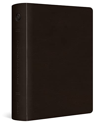 ESV Single Column Journaling Bible, Large Print (Trutone, Deep Brown): Esv Single Column Journaling Bible, Trutone, Deep Brown
